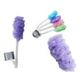 thumbnail image 1 of Familymaid 17563 17.5 in. 83 gm Plus 40 gm Sponge Scrubber with Handle - 4 Assorted Colors - Pack of 24, 1 of 1