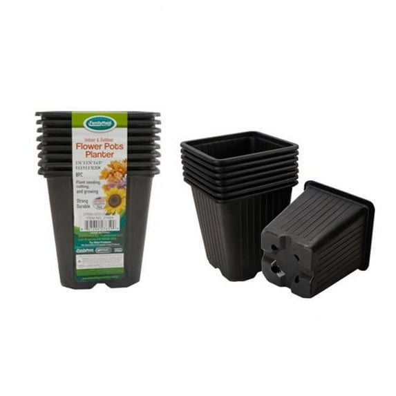 Familymaid 3.54 x 3.54 x 4 in. Flower Pots Planter - 8 Piece