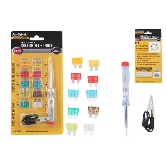 FAMILY MAID AUTO FUSE ASSORTED WITH TESTER EACH