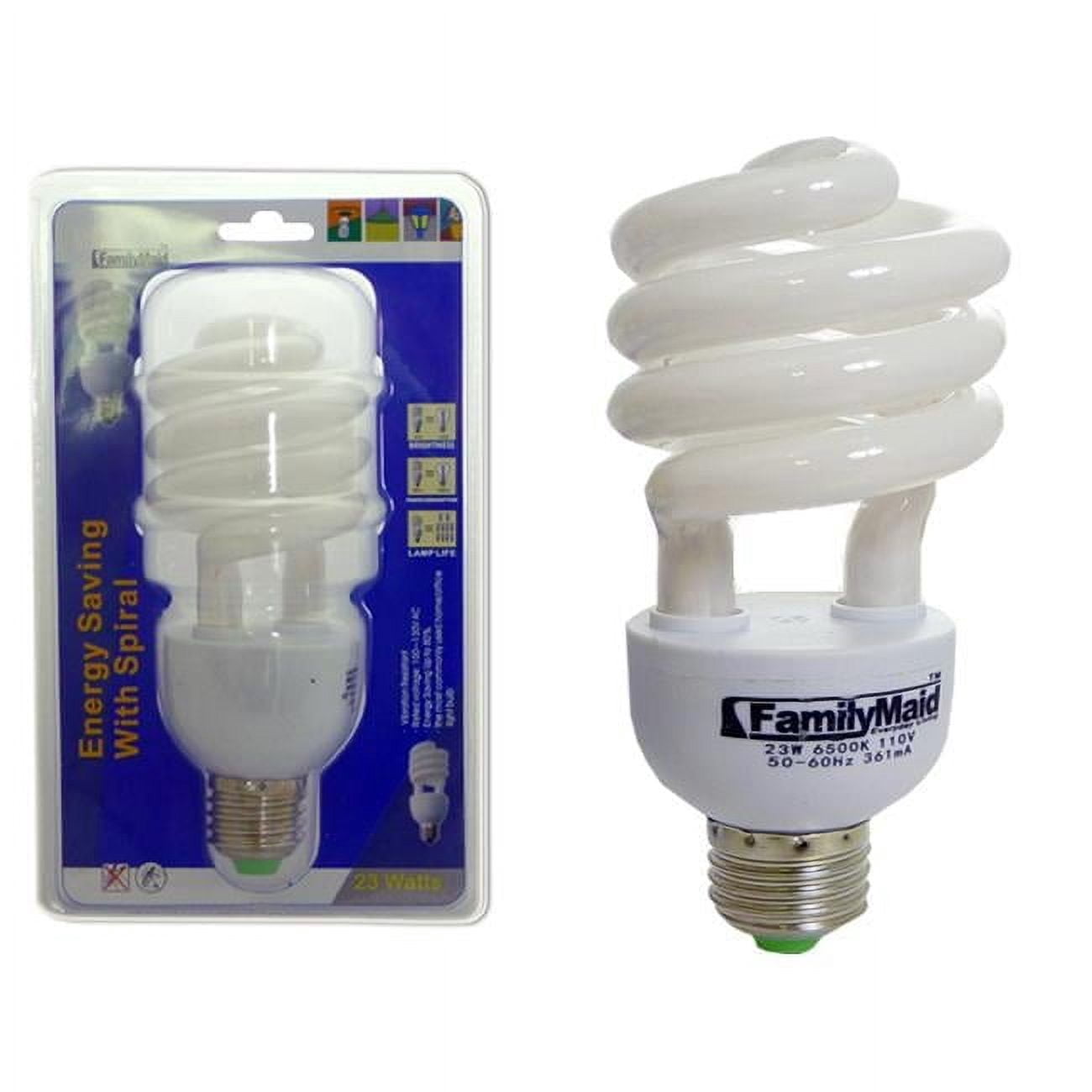 Familymaid 33860 23 watt Energy Saving Light with Spiral - Pack of 72 ...