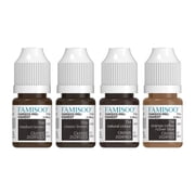 Famisoo PMU Pigment Tattoo Pigment Ink Brow Set, 5ml, 4 Count