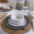 thumbnail image 1 of Famiware 12-Piece Stoneware Dinnerware Set with Plates & Bowls for 4, 1 of 10