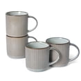 thumbnail image 1 of Famiware 4 Pieces Stoneware 16oz Mug Set, Smoky Blue, 1 of 6