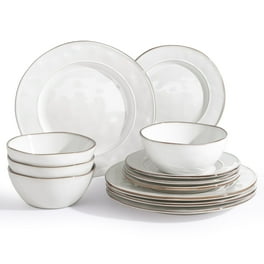White Cuisinart Dinnerware Cuisinart CDST1-S4G4 Stoneware Abilly