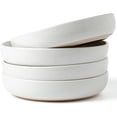 thumbnail image 1 of Famiware Milkyway 4-Piece Stoneware 33 oz Pasta Bowl Set, White, 1 of 7