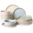 thumbnail image 1 of Famiware Star 12-Piece Dinnerware Set, Service for 4, Multicolor, 1 of 6