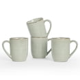 thumbnail image 1 of Famiware Tempus 4-Piece Stoneware Coffee Mug Sets, 14 oz Mugs for Kitchen,Castle Wall, 1 of 6