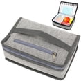 thumbnail image 1 of Fammart Lunch Box, Insulated Lunch Bag Mini Cooler with Handle for Women Men, Grey, 1 of 7
