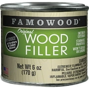 FamoWood Original Wood Filler - 1/4 Pint, Walnut