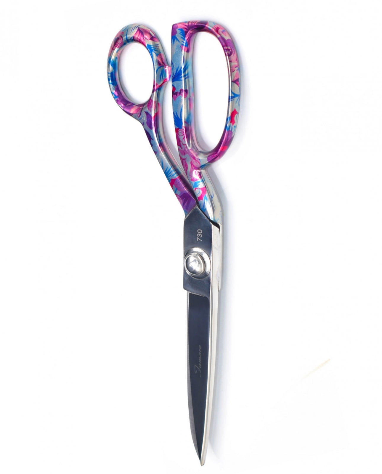 Famore 9 Inch Floral Handle Tailor Shears