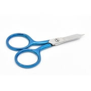Famore True Left Handed 4 Inch Straight Micro Tip Large Ring Scissors 711L