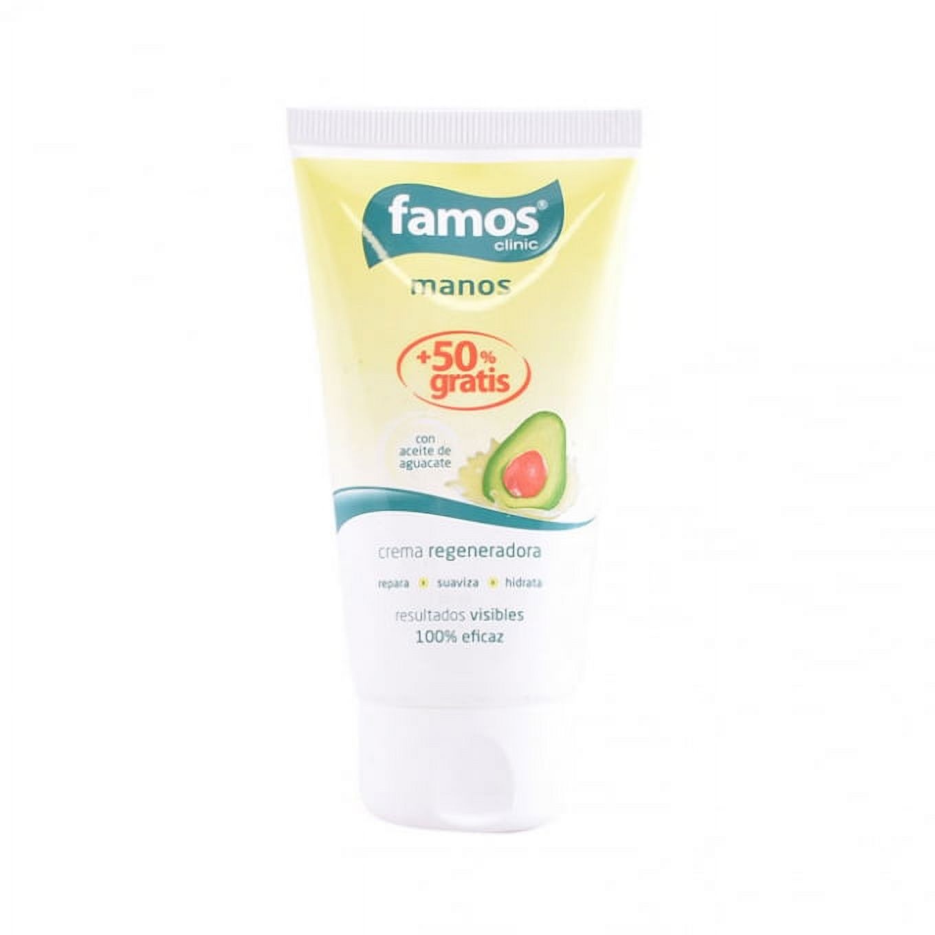Famos Regenerating Hand Cream with Avocado Oil Nourishing and