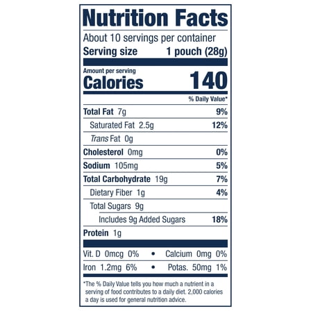 Famous Amos Classic Chocolate Chip Cookies, Bite-size cookies, Sweet Treats, 10 Pack Box, 1oz Bag