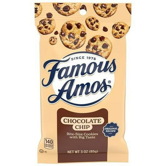 Famous Amos Chocolate Chip 3 oz (Pack of 36)