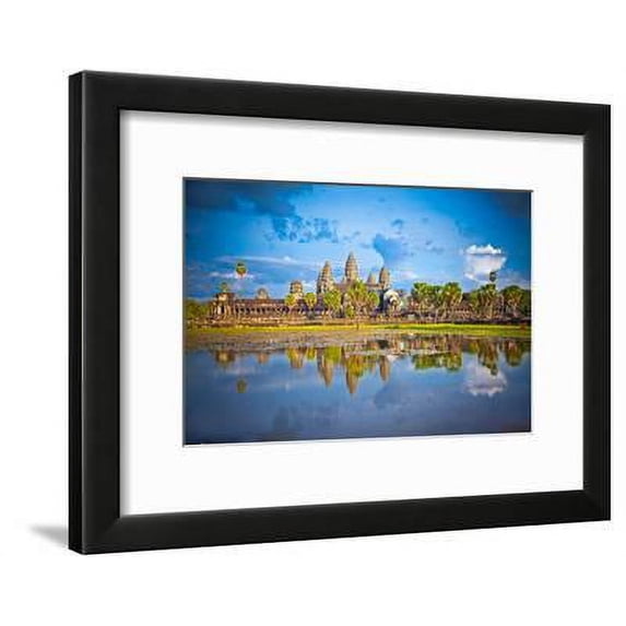 Famous Angkor Wat Temple Complex in Sunset, near Siem Reap, CambodiaPanoramic View, Framed Art Print Wall Art by Aleksandar Todorovic Sold by Art.Com