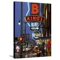 thumbnail image 1 of The Famous Beale Street at Night, Memphis, Tennessee, United States of America, North America Stretched Canvas Wall Art by Gavin Hellier Sold by ArtCom, 1 of 5