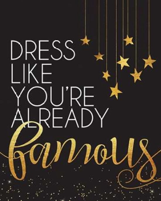 Famous Black and Gold Canvas Art - Alli Rogosich (24X30)