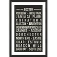 thumbnail image 1 of "Famous Boston" Framed Painting Art Print, 1 of 5