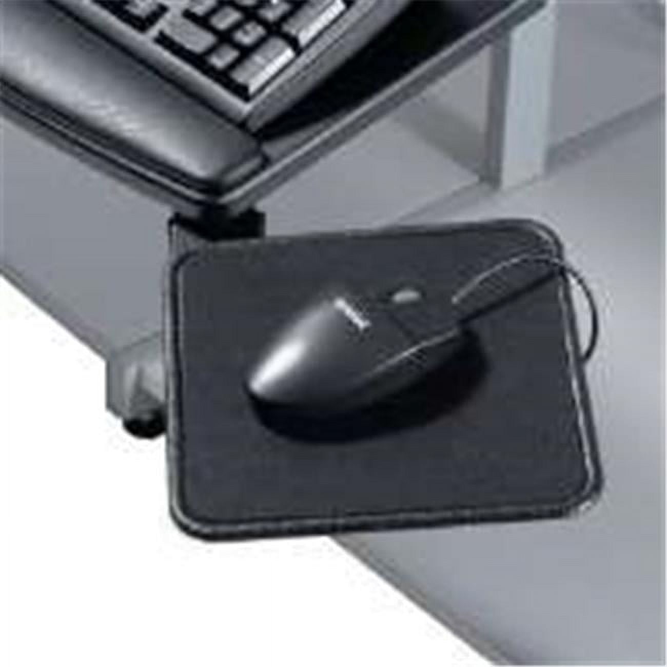 Global Industrial Low Profile Adjustable Keyboard Tray 20-1/8""W x 11""D Black