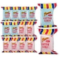 thumbnail image 1 of Famous Cotton Candy, Flavourful Blueberry and Strawberry, Light and Fluffy Cotton Candy, Ideal Party Snack for All Ages, 2.4 Ounce (12 Pack), 1 of 6