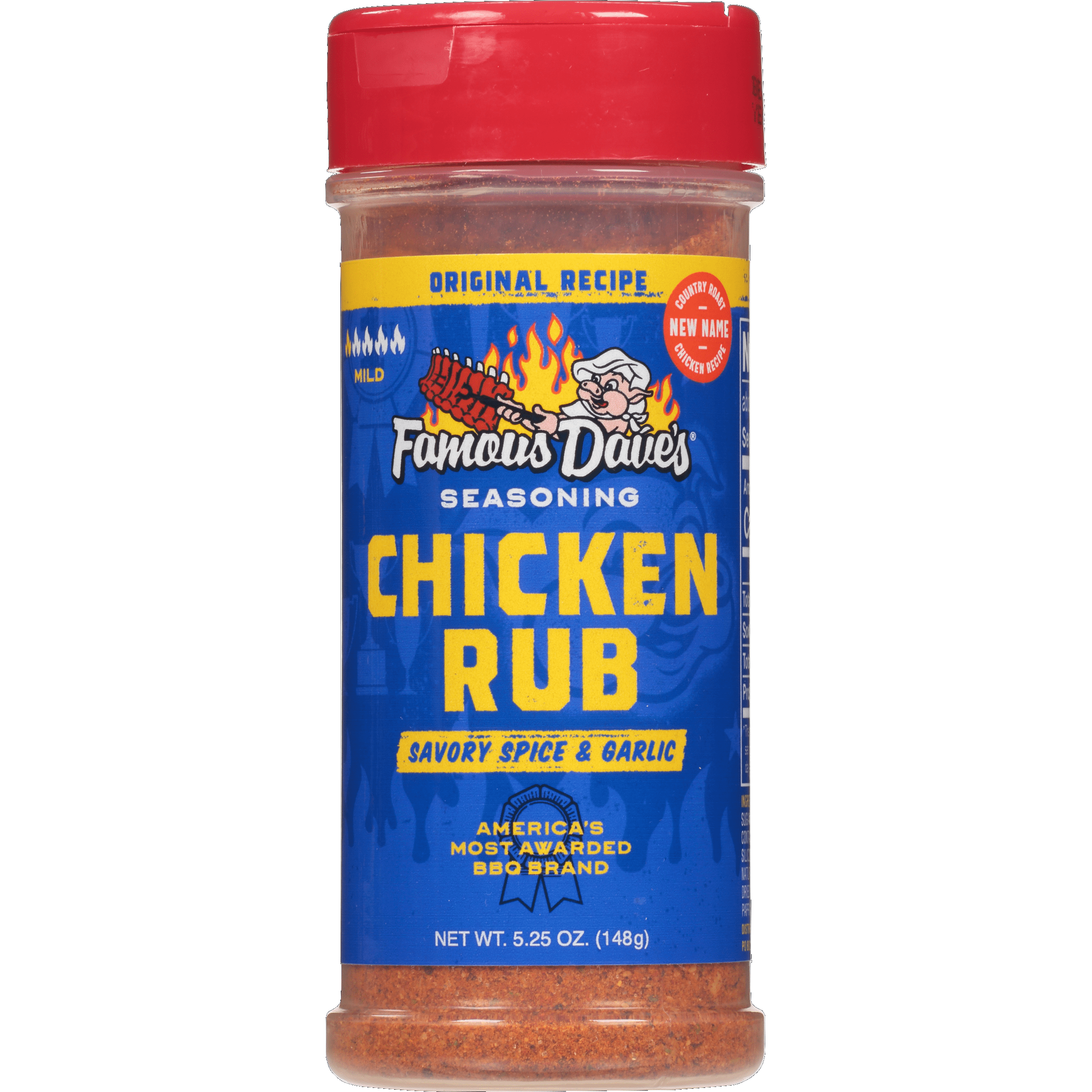 Famous Dave's Seasoning, Chicken Rub - 5.25 oz