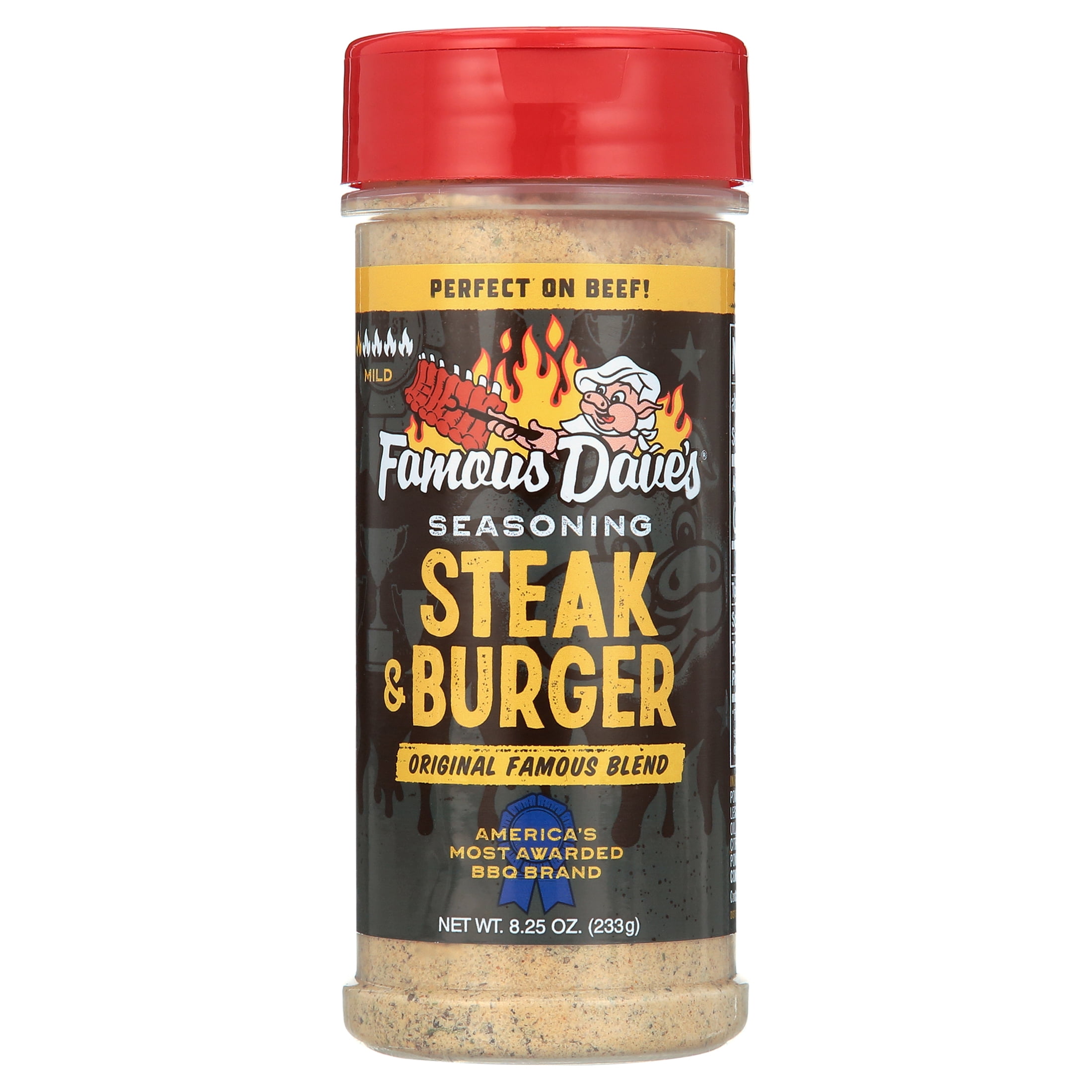 Famous Dave's Steak & Burger Seasoning 8.25 oz