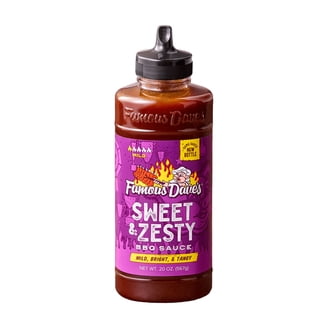 Famous Dave's, Sweet & Zesty BBQ Sauce, 20 oz, Family Friendly