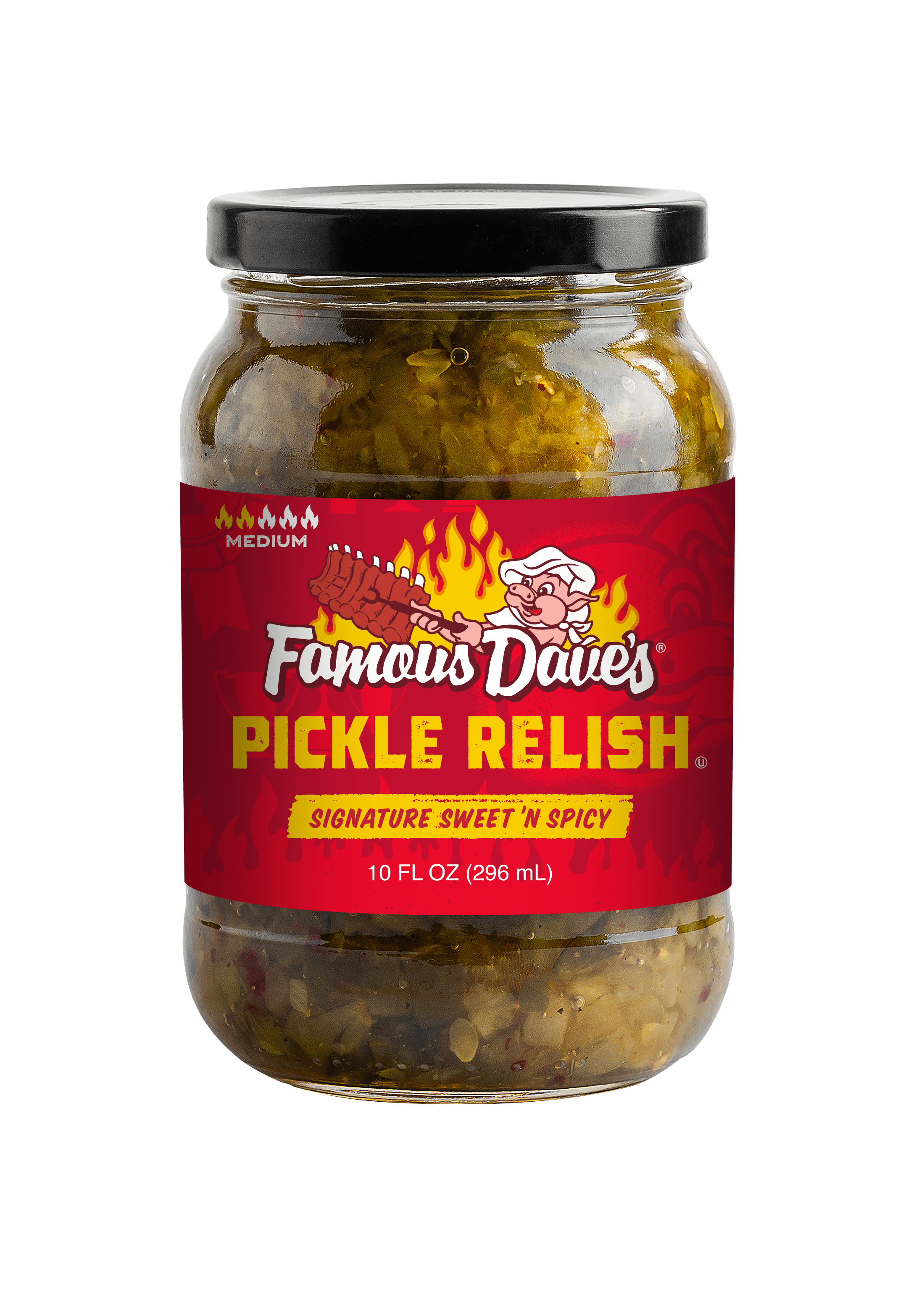 Famous Dave's Sweet 'n Spicy Pickle Relish, 10 fl oz