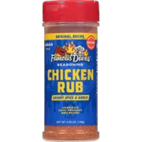 Famous Dave's Chicken Rub (Pack of 14)