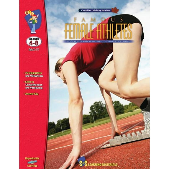 Famous Female Athletes : Grades 4-8 (Paperback)