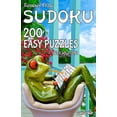 thumbnail image 1 of Famous Frog Sudoku 200 Easy Puzzles with Solutions: A Take a Break Series Pocket Size Book, 1 of 1