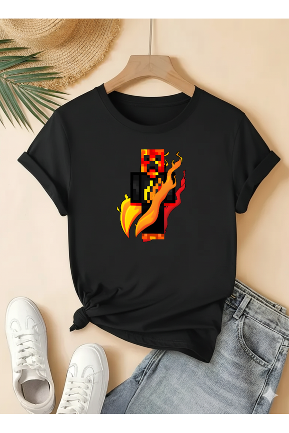 Famous Gamer Play Style Video Game Content Fan Gear Art Unisex T-Shirt V61593, up to Size 5XL