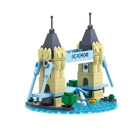 Wise Block Famous Landmark Series Britain Tower Bridge Building Set