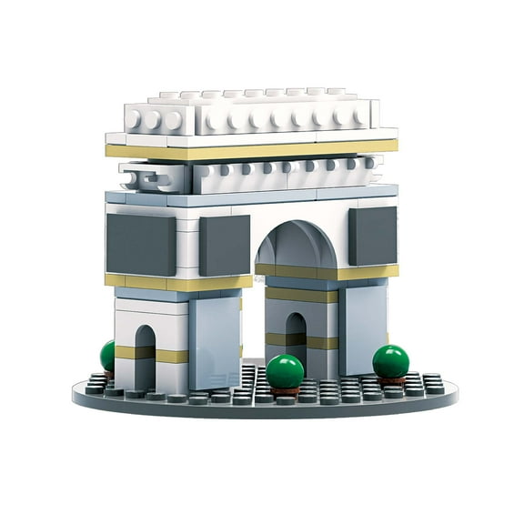 Wise Block Famous Landmark Series France Arc de Triomphe Building Set