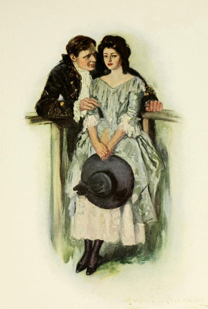 Famous Love Songs Old & New 1919 Demure Canvas Art - Clarence F Underwood (24 x 36)