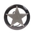 thumbnail image 1 of Famous Marshall Law Texas Star Belt Buckle, 1 of 2