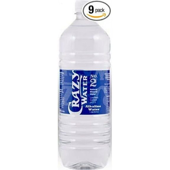 Famous Mineral Water Crazy Water Water, 33.8 oz