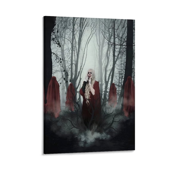 Famous In This Moment Maria Brink Singer Poster (2) Canvas Wall Art Prints Poster Gifts Photo Picture Painting Posters Room Decor Home Decorative 12x18inch(30x45cm)