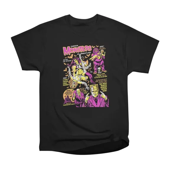 Famous Monsters T-Shirt Tee Gift For Him Merch For Her Apparel For Friend