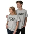 thumbnail image 1 of Famous Movie Quote Couples Matching Men's Graphic T Shirt Tees Brisco Brands M, 1 of 6