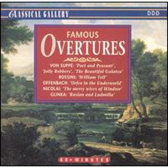 Pre-Owned Famous Overtures [Platinum Disc] (CD 0096009029524) by Various Artists