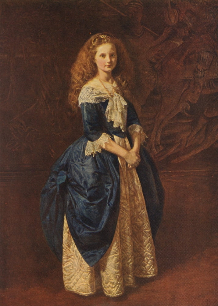 Famous Paintings 1913 My Grandmother Canvas Art - James Archer (18 x 24)