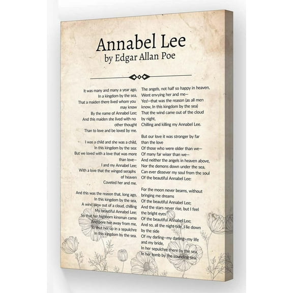 Famous Poem Wall Art Vintage Poetry Poster Quote Wall Decoration for Bathroom Picture Paintings for Hallway