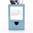 thumbnail image 1 of Famous Poetry Quote A Grain Of Sand Desk Supplies Organizer Pen Holder Card, 1 of 3