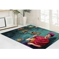 thumbnail image 1 of Famous Rug, Butterflies Rug, Bedroom Rugs, Cute Rugs, Personalizeds Rugs, Printed Rug, Colorful Rug, Area Rugs, Girl Room Rug, 3.9'x5.9' - 120x180 cm, 1 of 8