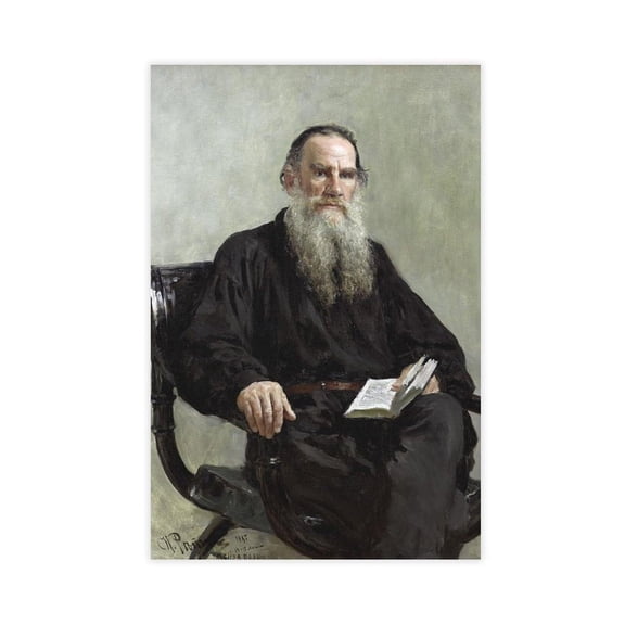 Famous Russian Writer And Thinker Leo Tolstoy Posters for Entertainment Room Decoration Gifts