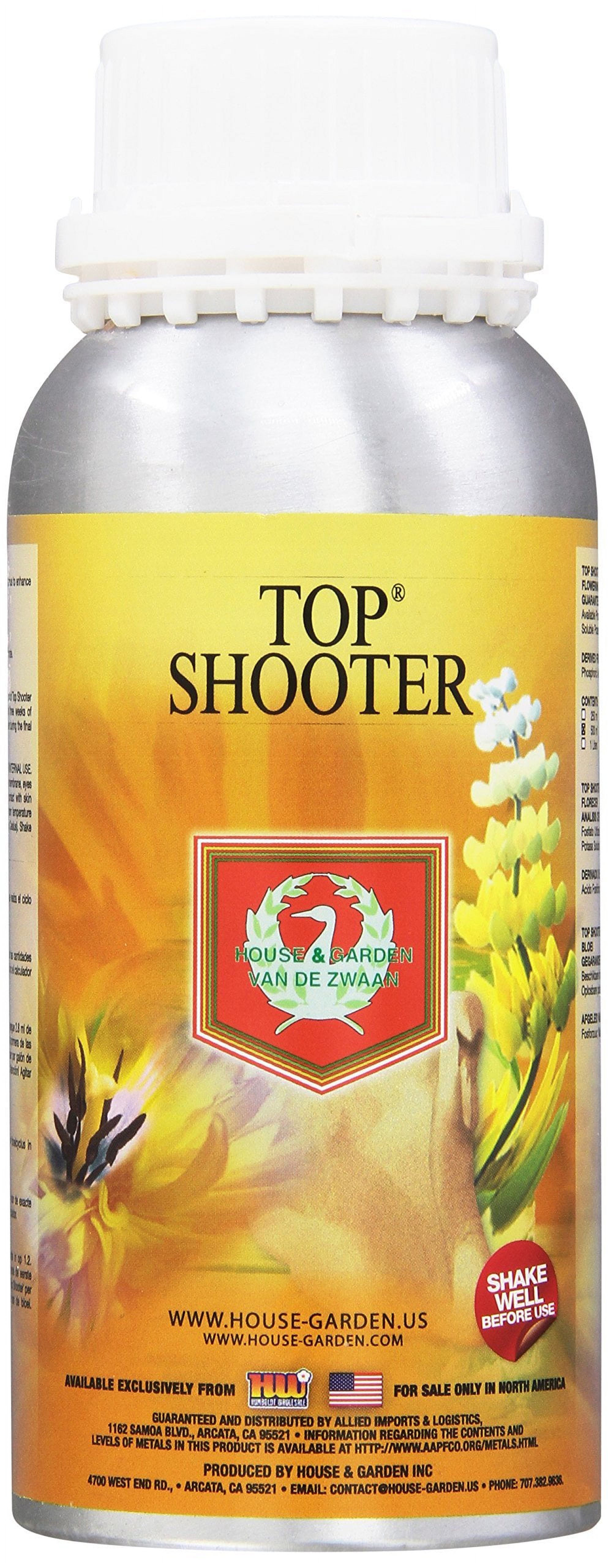 House&Garden Top Shooter 500ml - Stimulateur De Floraison Pour Plantes - Riche En Phosphore Et Potassium - Augmente La Récolte
