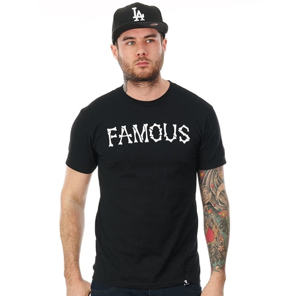Famous Stars And Straps  Men's The Remains Short Sleeve T-Shirt Black S