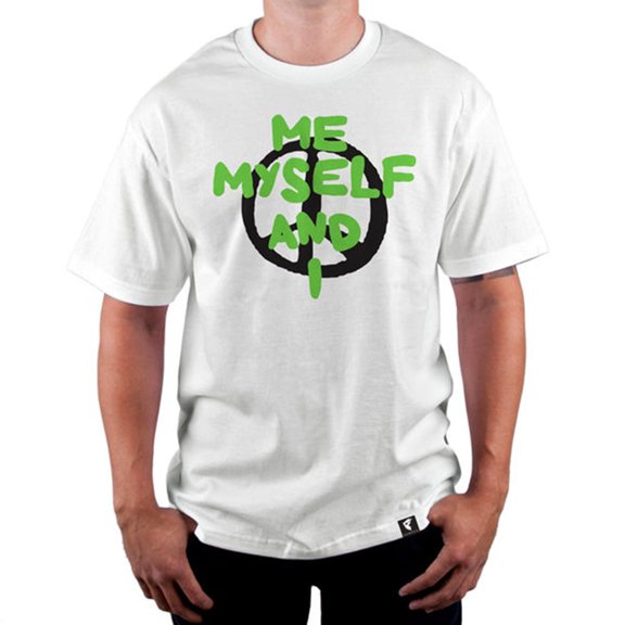 Famous Stars & Straps Men's Me Myself and I T-Shirt White S
