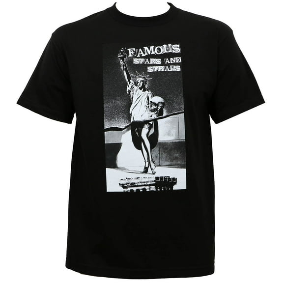 Famous Stars & Straps Men's Stat Lib T-Shirt Black S
